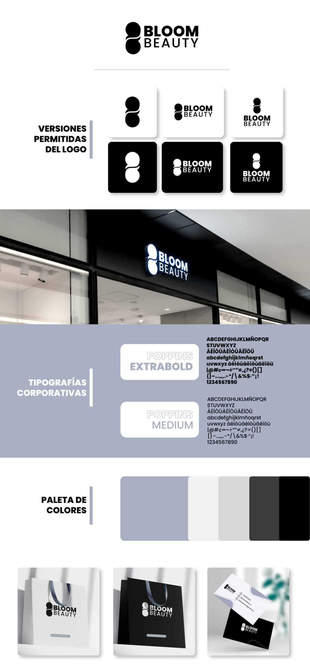 Brandboard Bloom Beauty Estudio Creativo de Alcance Internacional